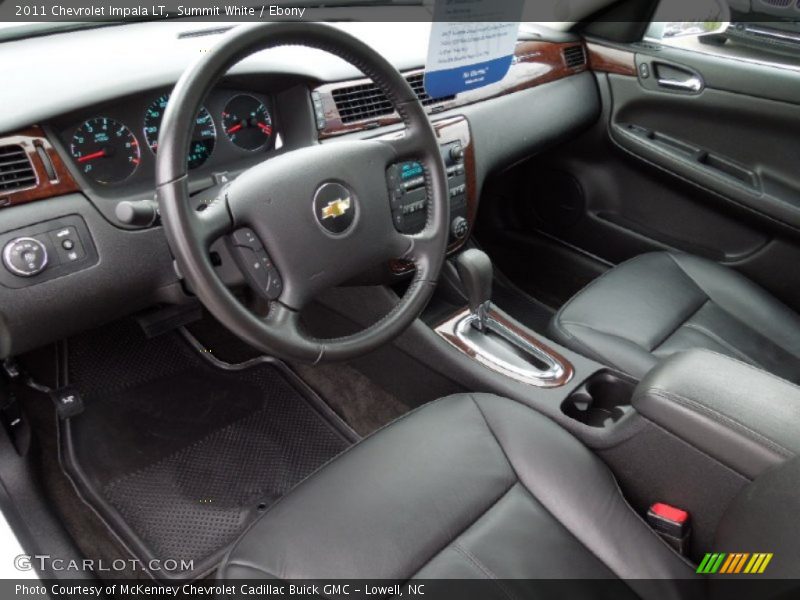 Summit White / Ebony 2011 Chevrolet Impala LT