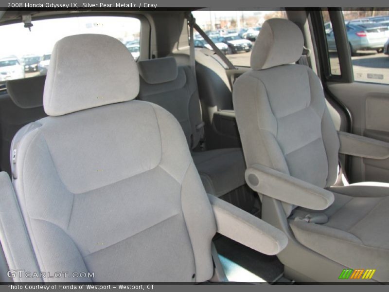 Silver Pearl Metallic / Gray 2008 Honda Odyssey LX