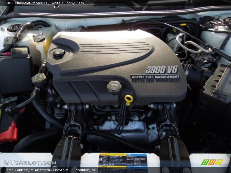 White / Ebony Black 2007 Chevrolet Impala LT