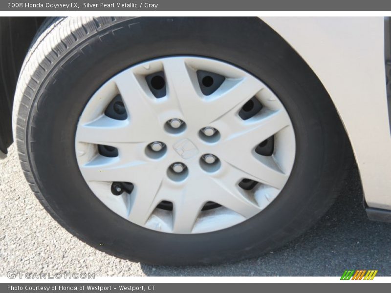 Silver Pearl Metallic / Gray 2008 Honda Odyssey LX