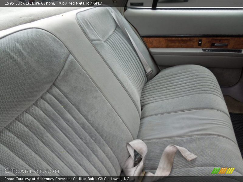 Ruby Red Metallic / Gray 1995 Buick LeSabre Custom