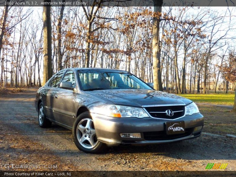 Anthracite Metallic / Ebony 2002 Acura TL 3.2