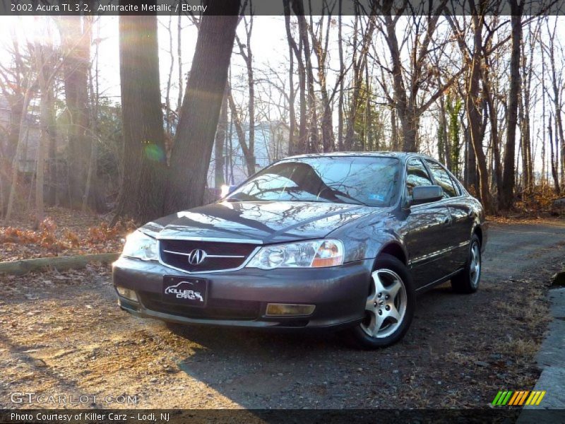 Anthracite Metallic / Ebony 2002 Acura TL 3.2