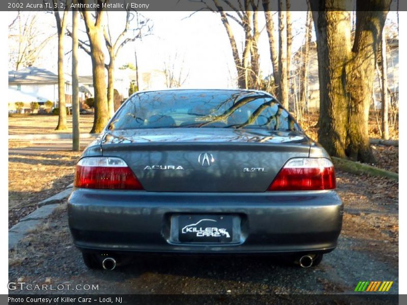 Anthracite Metallic / Ebony 2002 Acura TL 3.2