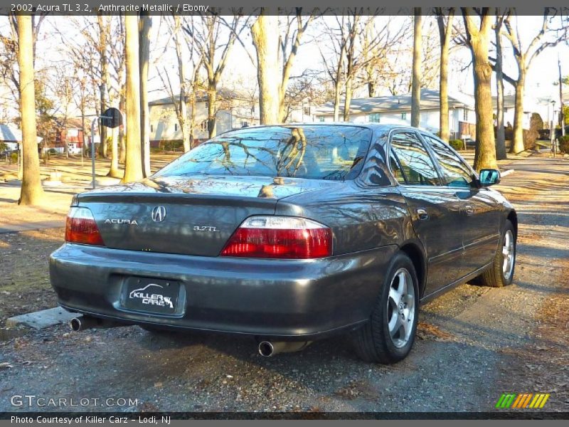 Anthracite Metallic / Ebony 2002 Acura TL 3.2