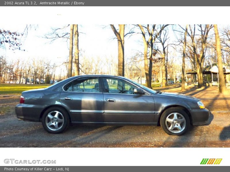 Anthracite Metallic / Ebony 2002 Acura TL 3.2