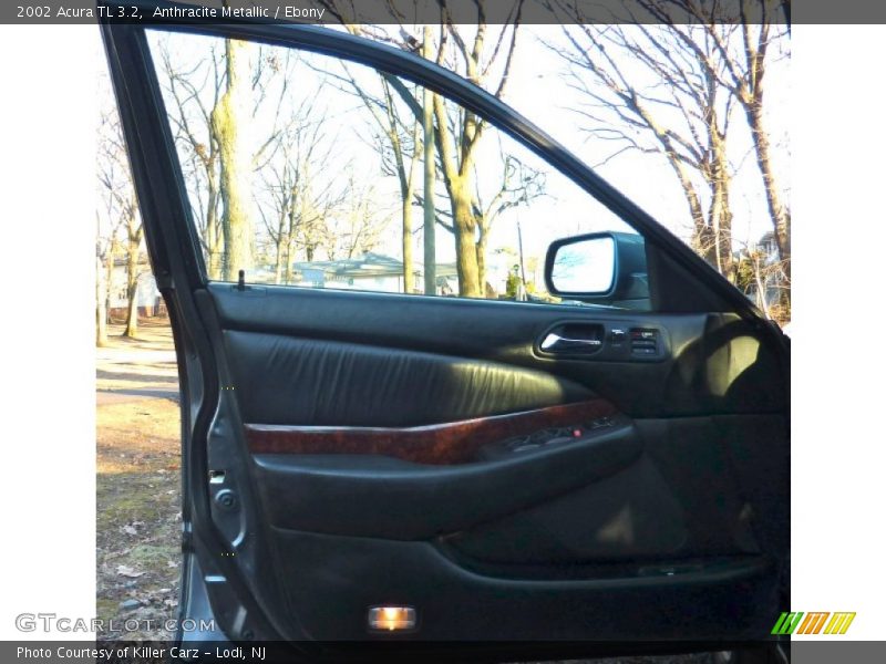 Anthracite Metallic / Ebony 2002 Acura TL 3.2