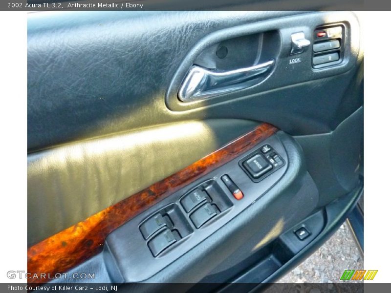 Anthracite Metallic / Ebony 2002 Acura TL 3.2