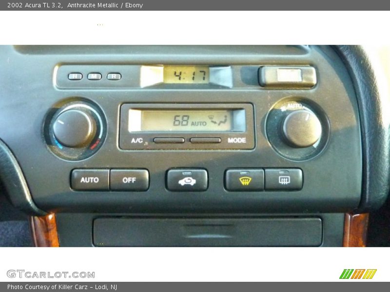 Anthracite Metallic / Ebony 2002 Acura TL 3.2