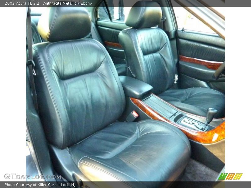 Anthracite Metallic / Ebony 2002 Acura TL 3.2