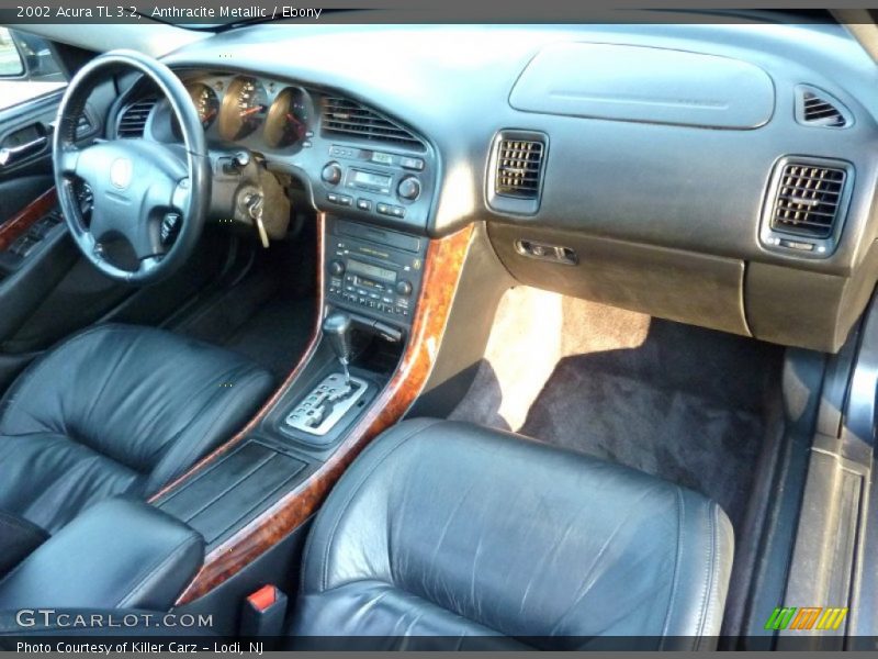 Anthracite Metallic / Ebony 2002 Acura TL 3.2