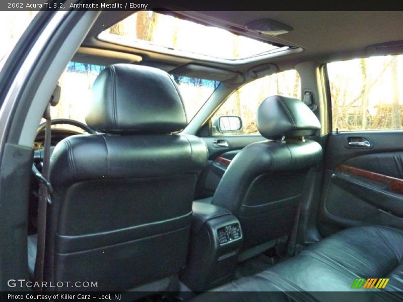 Anthracite Metallic / Ebony 2002 Acura TL 3.2