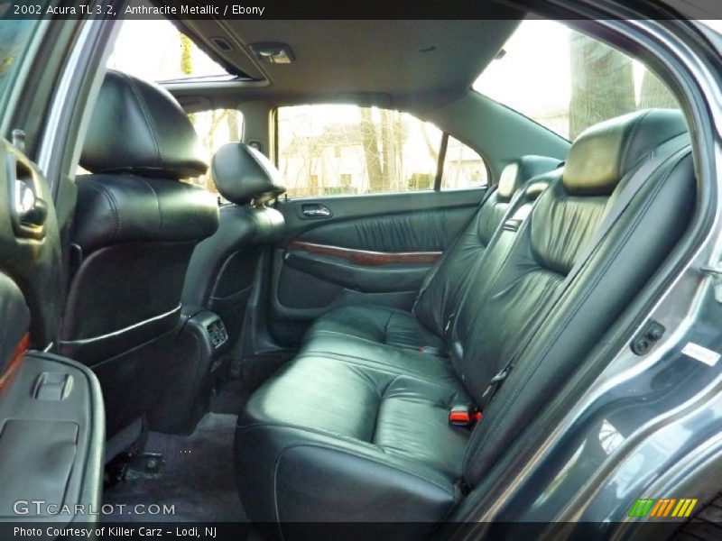 Anthracite Metallic / Ebony 2002 Acura TL 3.2