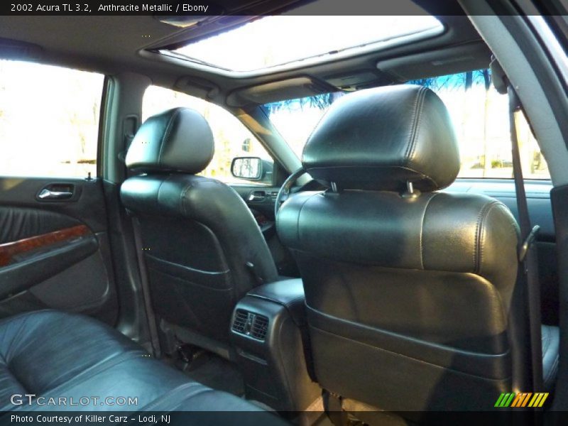 Anthracite Metallic / Ebony 2002 Acura TL 3.2