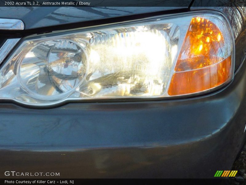 Anthracite Metallic / Ebony 2002 Acura TL 3.2