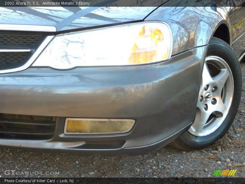 Anthracite Metallic / Ebony 2002 Acura TL 3.2