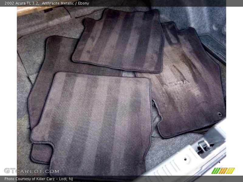 Anthracite Metallic / Ebony 2002 Acura TL 3.2