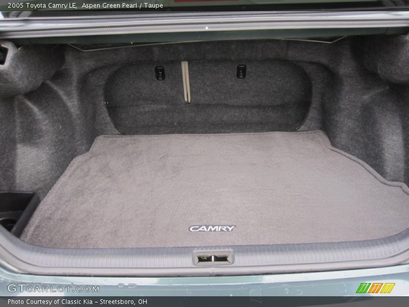 Aspen Green Pearl / Taupe 2005 Toyota Camry LE