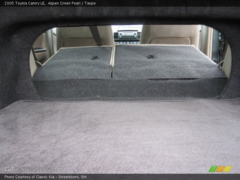 Aspen Green Pearl / Taupe 2005 Toyota Camry LE