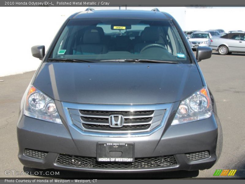 Polished Metal Metallic / Gray 2010 Honda Odyssey EX-L