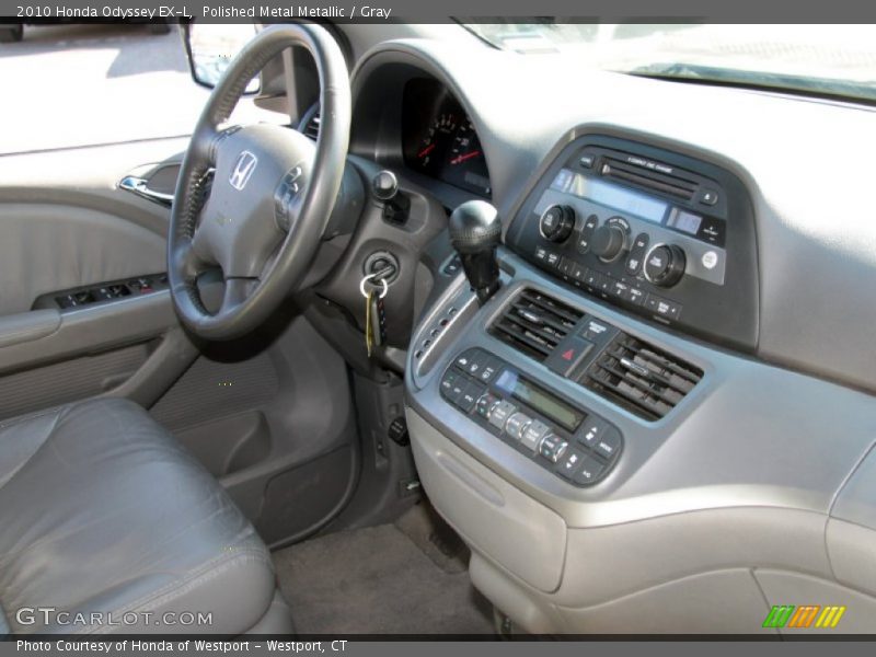 Polished Metal Metallic / Gray 2010 Honda Odyssey EX-L