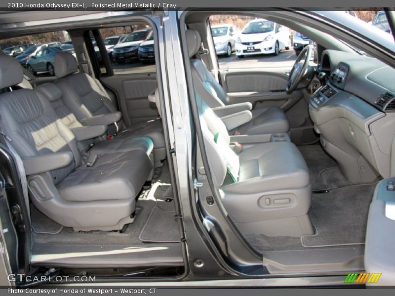 Polished Metal Metallic / Gray 2010 Honda Odyssey EX-L
