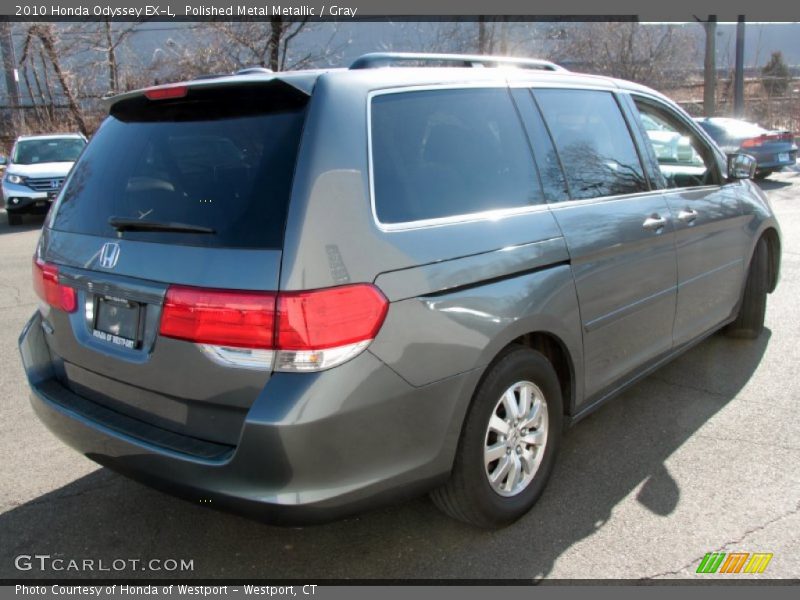 Polished Metal Metallic / Gray 2010 Honda Odyssey EX-L
