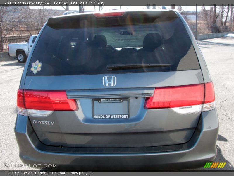Polished Metal Metallic / Gray 2010 Honda Odyssey EX-L