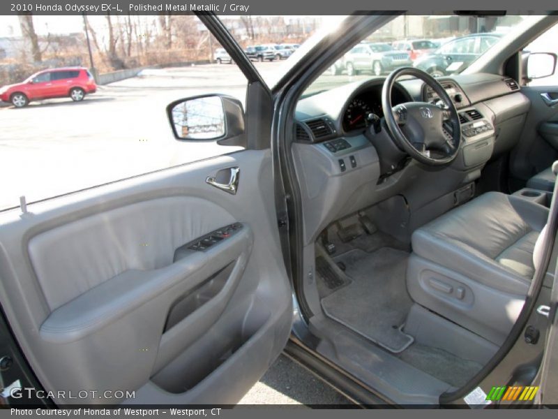 Polished Metal Metallic / Gray 2010 Honda Odyssey EX-L