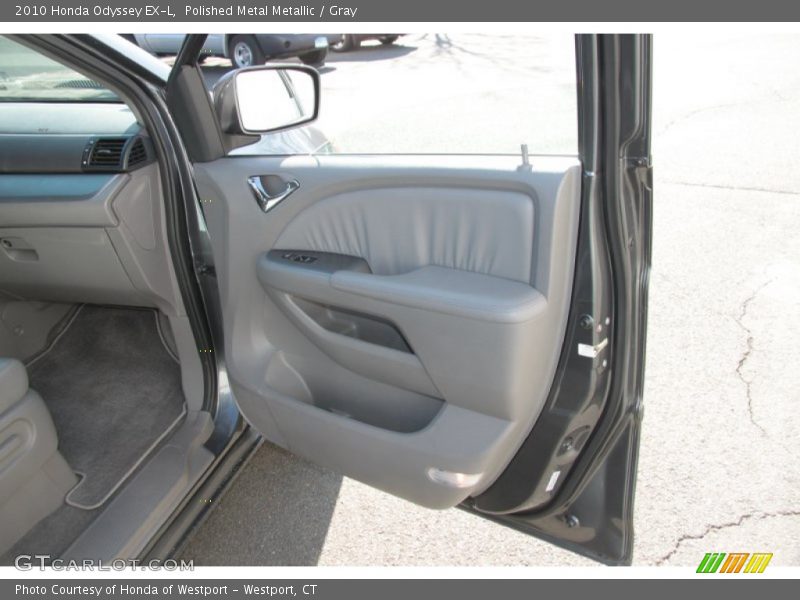 Polished Metal Metallic / Gray 2010 Honda Odyssey EX-L