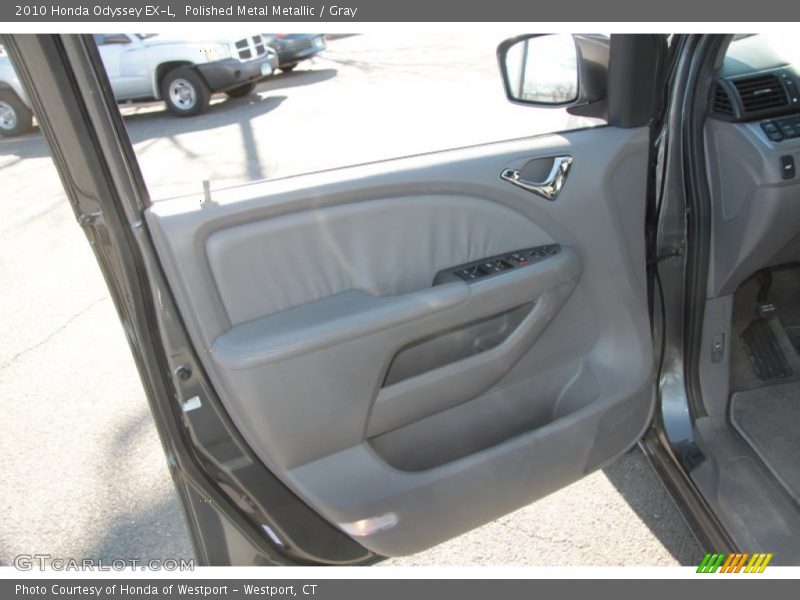 Polished Metal Metallic / Gray 2010 Honda Odyssey EX-L