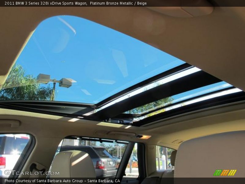 Sunroof of 2011 3 Series 328i xDrive Sports Wagon