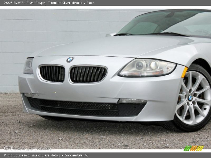 Titanium Silver Metallic / Black 2006 BMW Z4 3.0si Coupe