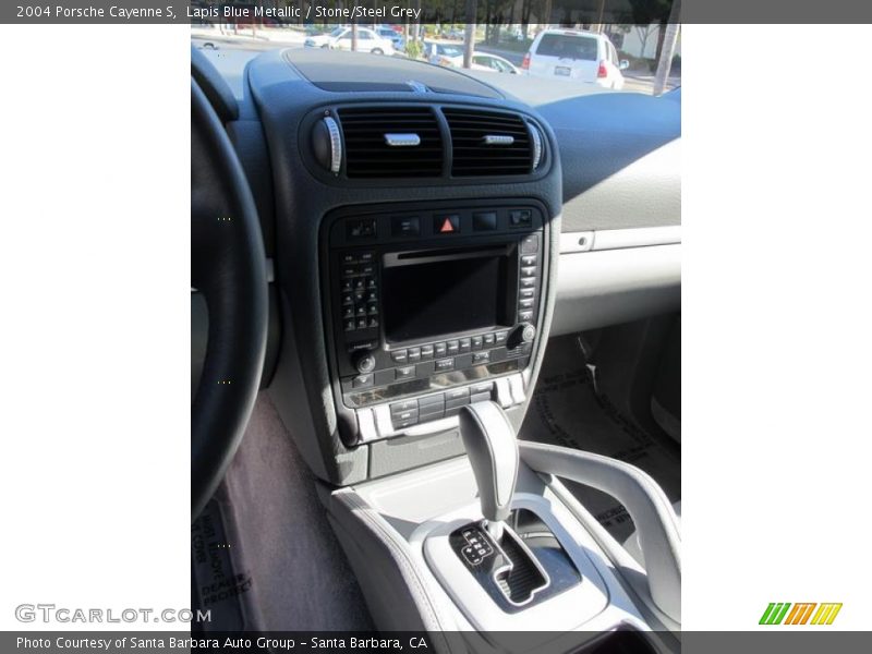 Lapis Blue Metallic / Stone/Steel Grey 2004 Porsche Cayenne S