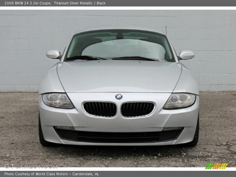 Titanium Silver Metallic / Black 2006 BMW Z4 3.0si Coupe