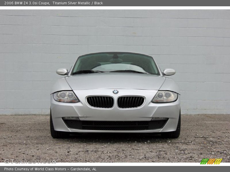 Titanium Silver Metallic / Black 2006 BMW Z4 3.0si Coupe