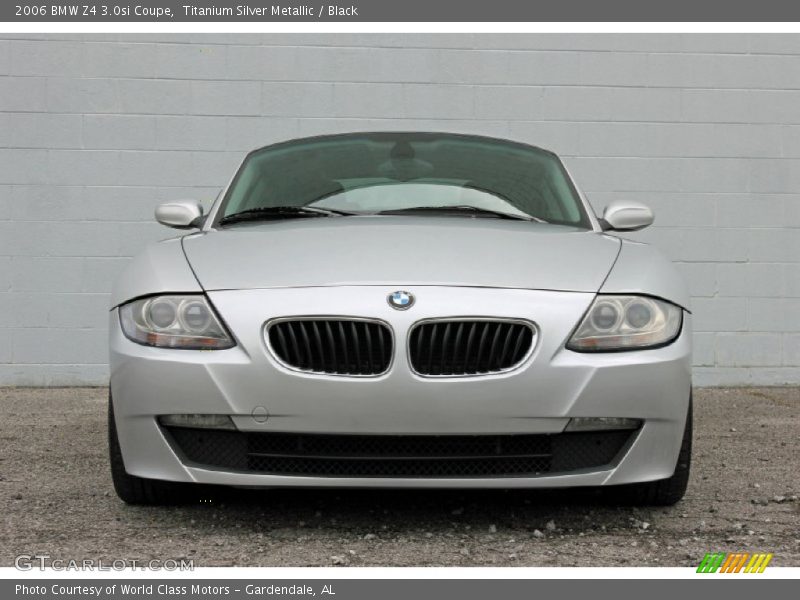 Titanium Silver Metallic / Black 2006 BMW Z4 3.0si Coupe