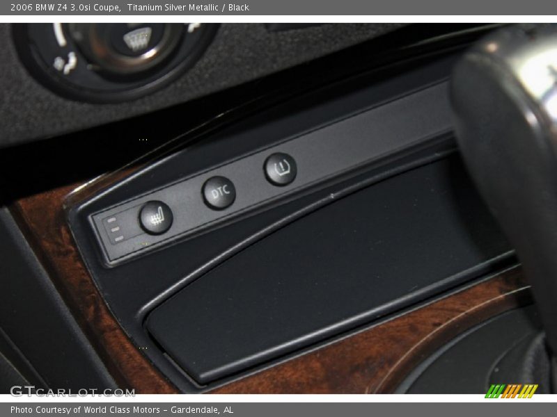 Titanium Silver Metallic / Black 2006 BMW Z4 3.0si Coupe
