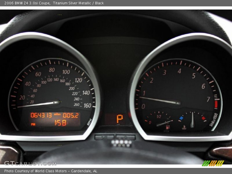  2006 Z4 3.0si Coupe 3.0si Coupe Gauges