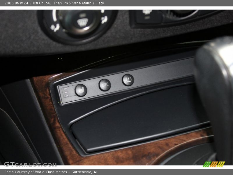 Titanium Silver Metallic / Black 2006 BMW Z4 3.0si Coupe