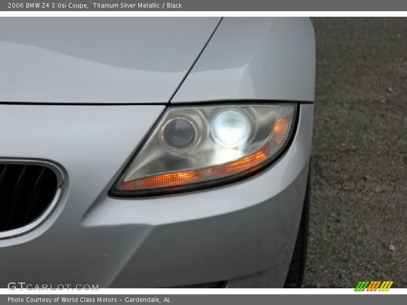 Titanium Silver Metallic / Black 2006 BMW Z4 3.0si Coupe