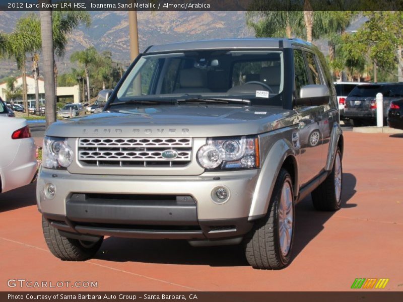 Ipanema Sand Metallic / Almond/Arabica 2012 Land Rover LR4 HSE