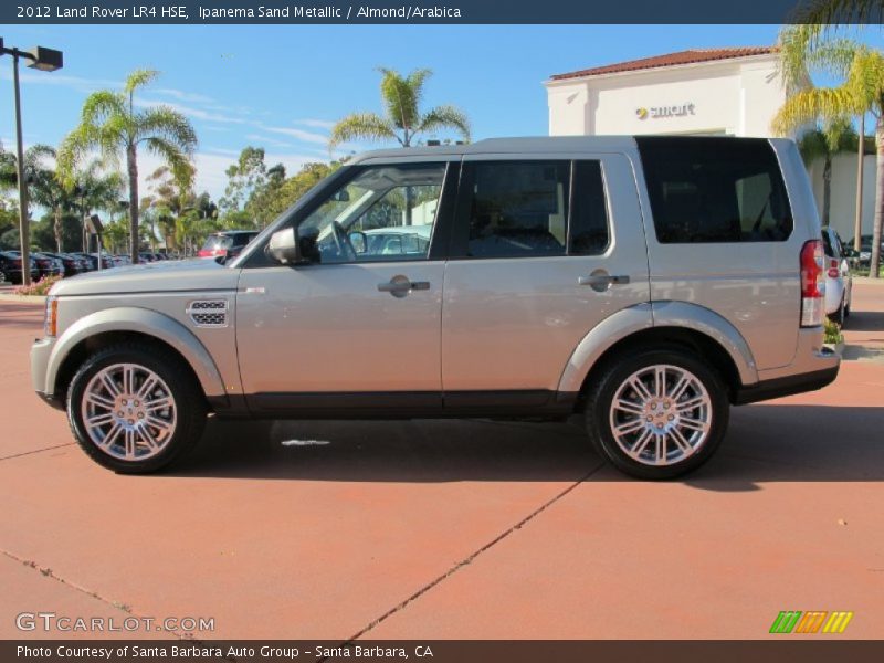 Ipanema Sand Metallic / Almond/Arabica 2012 Land Rover LR4 HSE