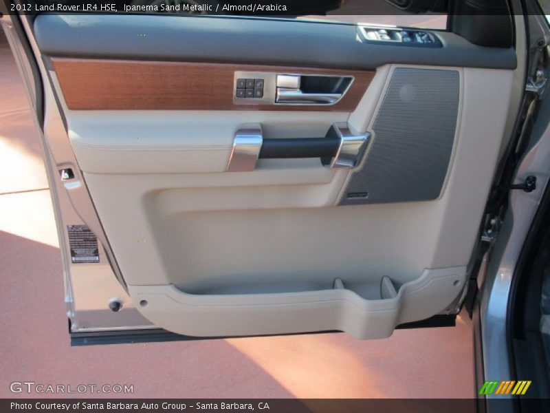 Ipanema Sand Metallic / Almond/Arabica 2012 Land Rover LR4 HSE