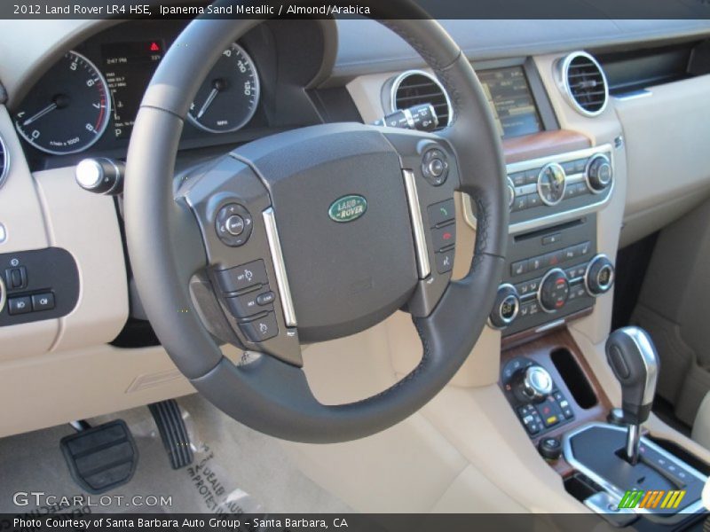 Ipanema Sand Metallic / Almond/Arabica 2012 Land Rover LR4 HSE