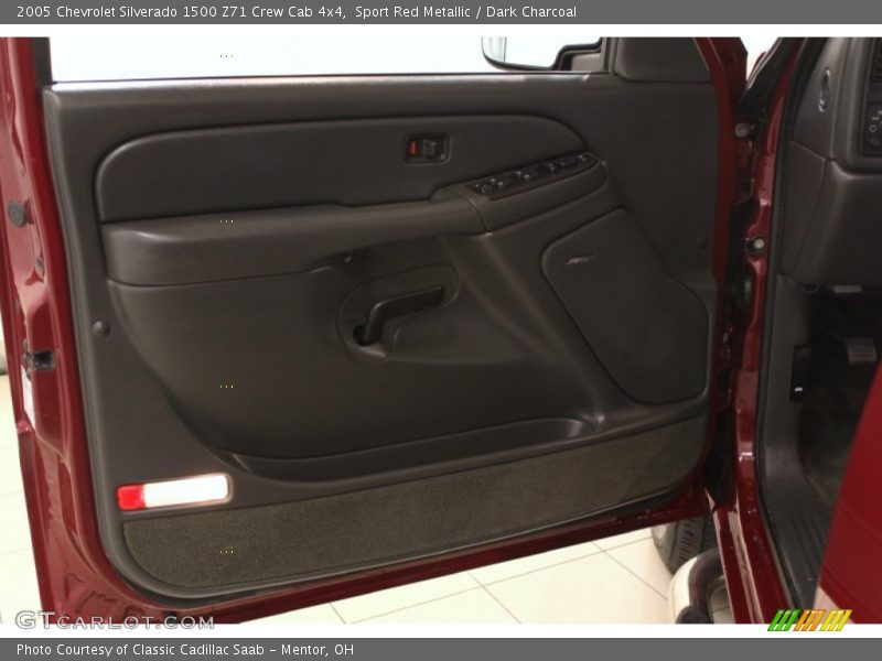 Sport Red Metallic / Dark Charcoal 2005 Chevrolet Silverado 1500 Z71 Crew Cab 4x4
