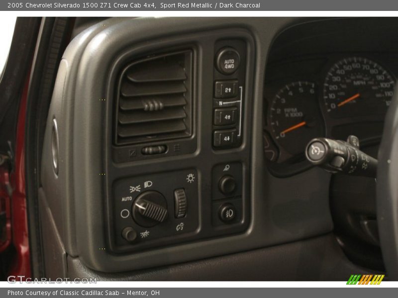 Sport Red Metallic / Dark Charcoal 2005 Chevrolet Silverado 1500 Z71 Crew Cab 4x4