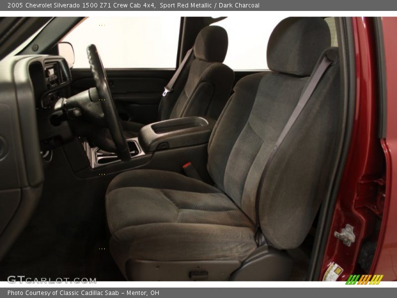 Sport Red Metallic / Dark Charcoal 2005 Chevrolet Silverado 1500 Z71 Crew Cab 4x4