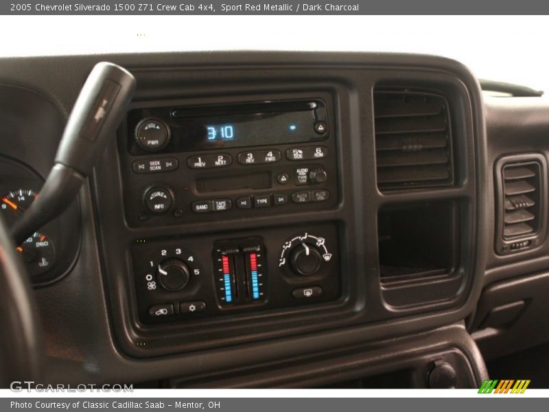 Sport Red Metallic / Dark Charcoal 2005 Chevrolet Silverado 1500 Z71 Crew Cab 4x4