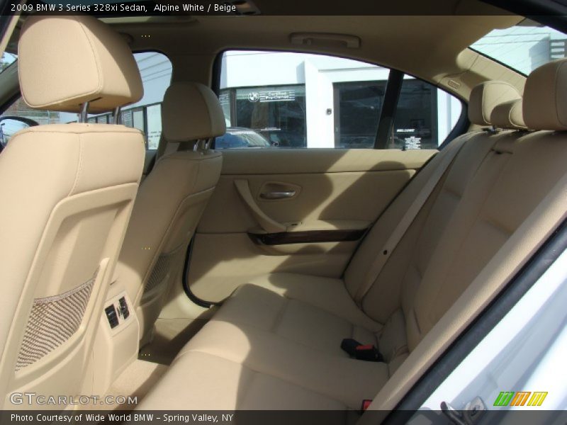 Alpine White / Beige 2009 BMW 3 Series 328xi Sedan